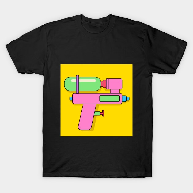 Water Gun T-Shirt by GUIGARTS